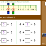 Additions, compléter les opérations