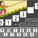 Suite en escalier