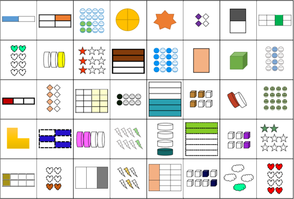Dominos des fractions