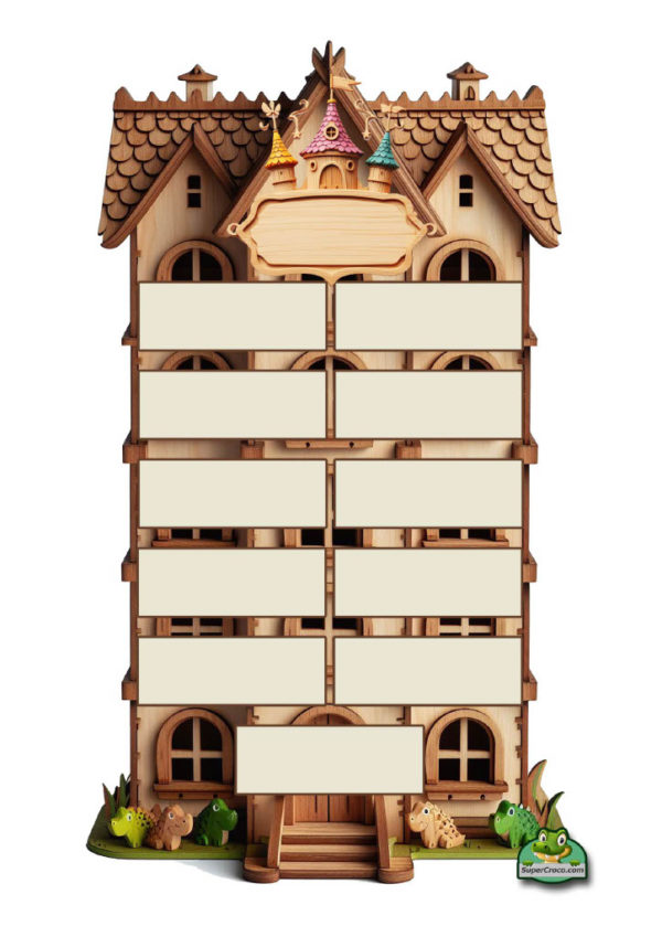 Feuille d'activité : Maisons de Nombres - une méthode ludique pour enseigner les mathématiques, idéale pour les enfants en classe ou à la maison.