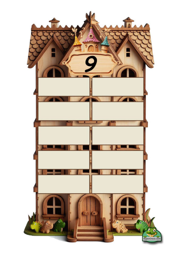 Maison du nombre 9