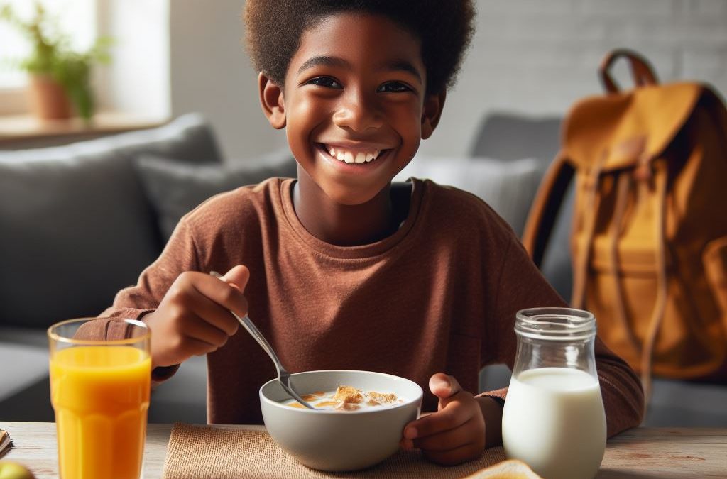 L’importance du petit déjeuner pour les enfants