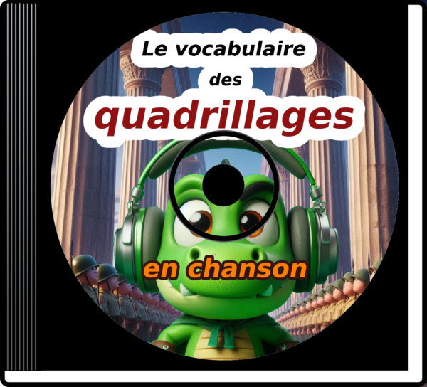 Musique des quadrillages en chanson