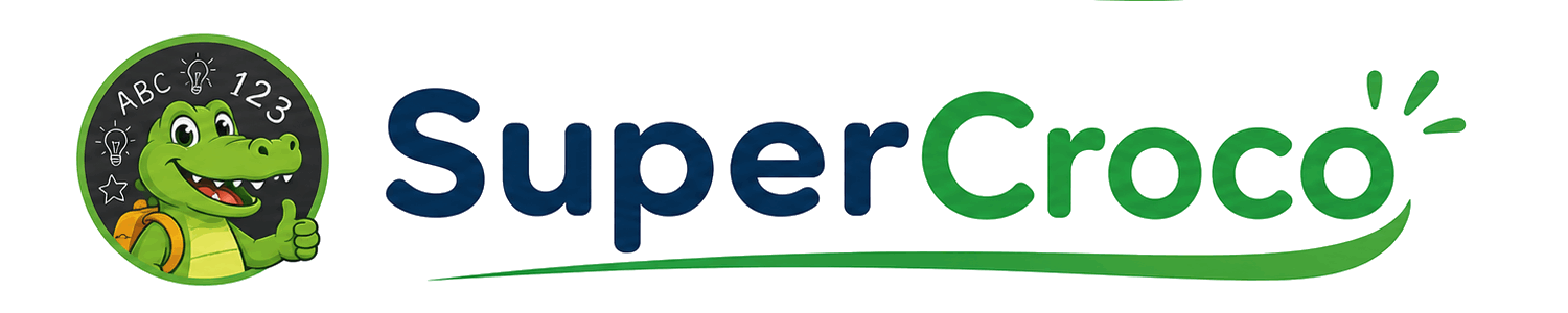 Logo-supoercroco-V2 Super Croco - Apprendre en s'amusant !