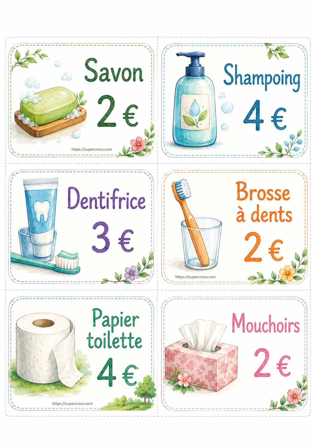 Jeu du magasin avec les euros- Première Primaire - CP – Image 11
