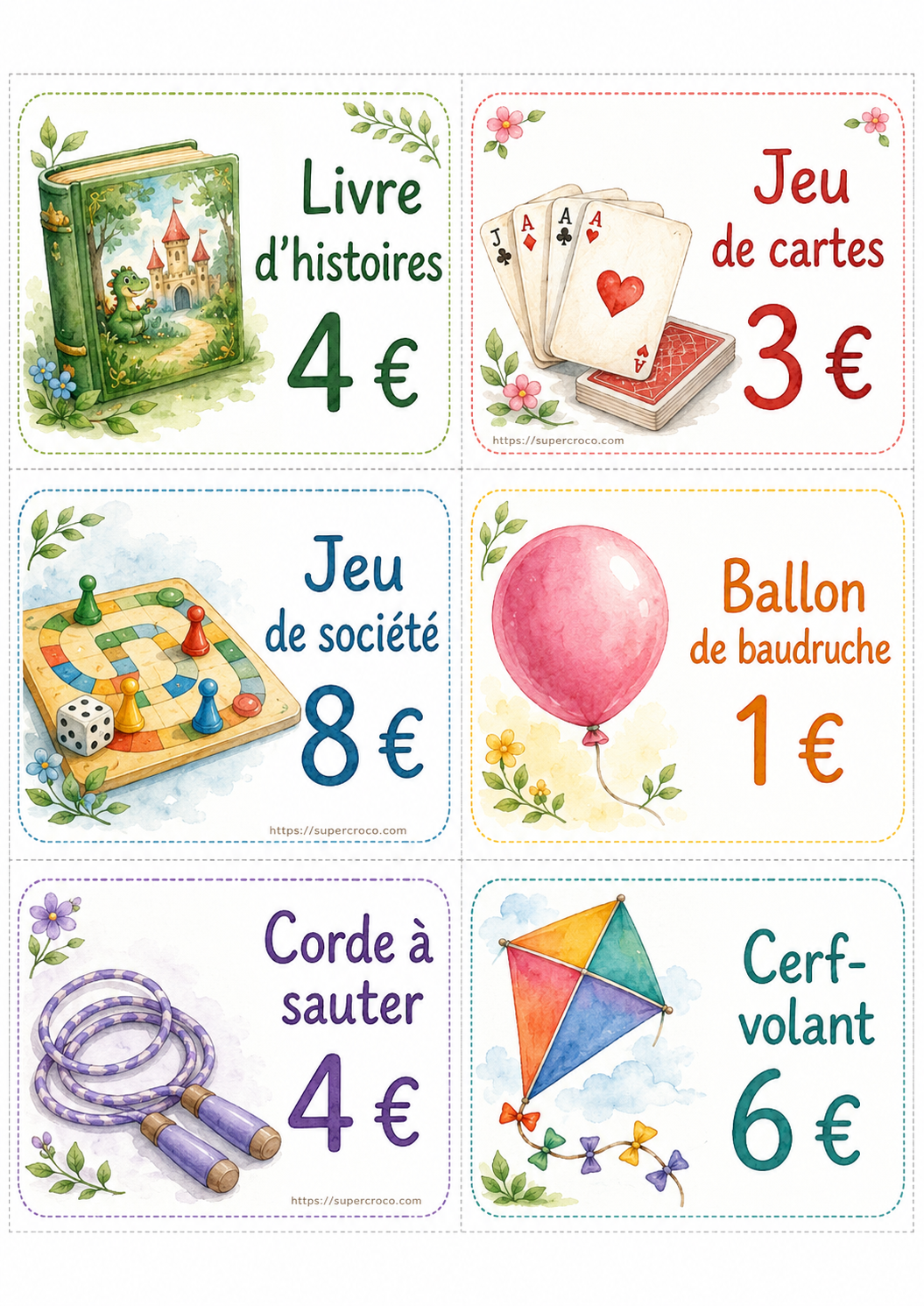 Jeu du magasin avec les euros- Première Primaire - CP – Image 3