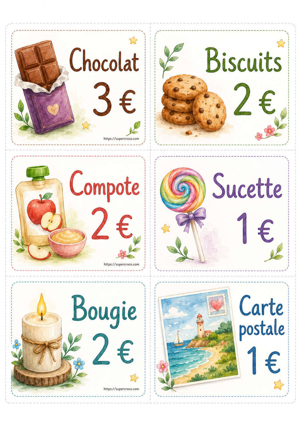 Jeu du magasin avec les euros- Première Primaire - CP – Image 5