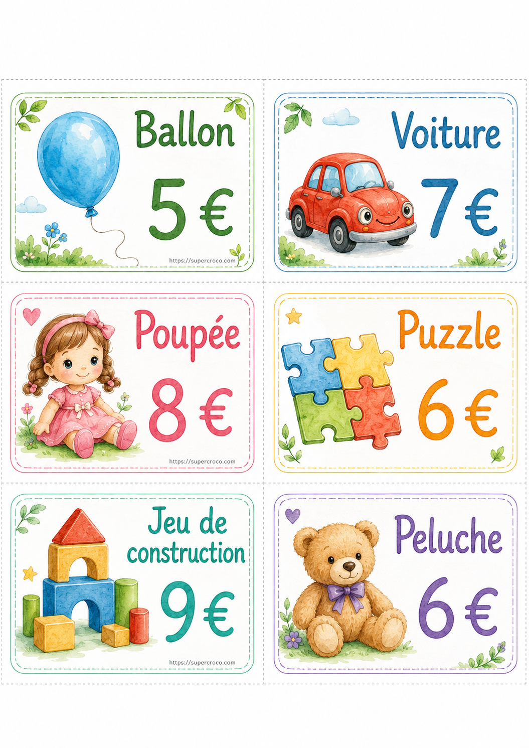 Jeu du magasin avec les euros- Première Primaire - CP – Image 8