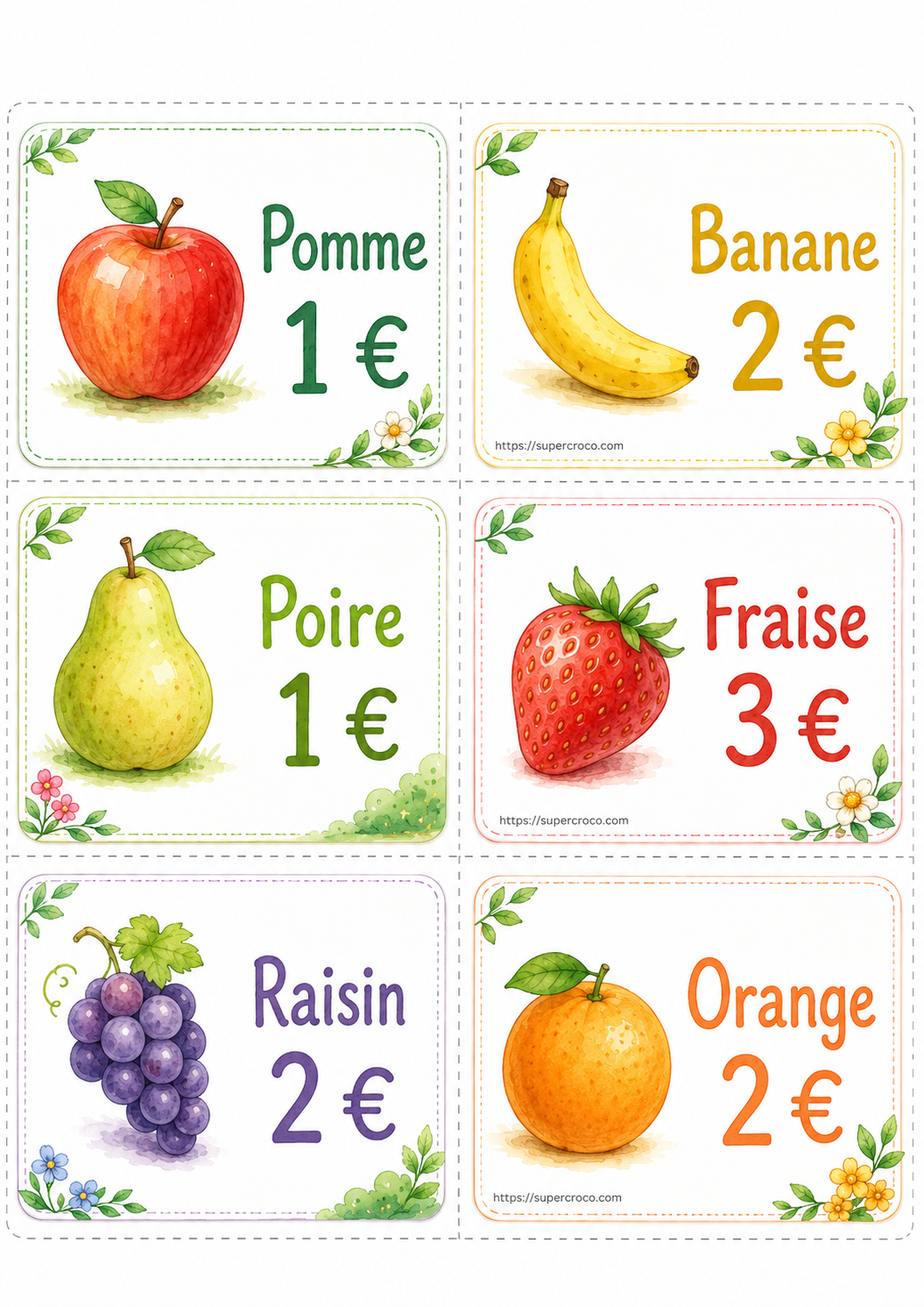 Jeu du magasin avec les euros- Première Primaire - CP – Image 9