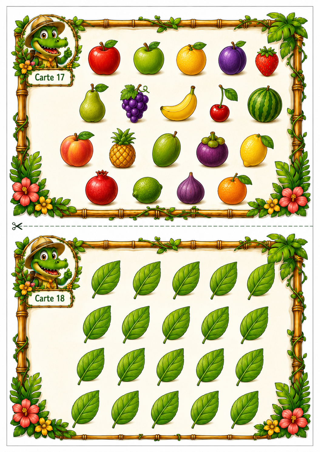 Jeu de dénombrement - P1 / CP - Bac de Classe – Image 12