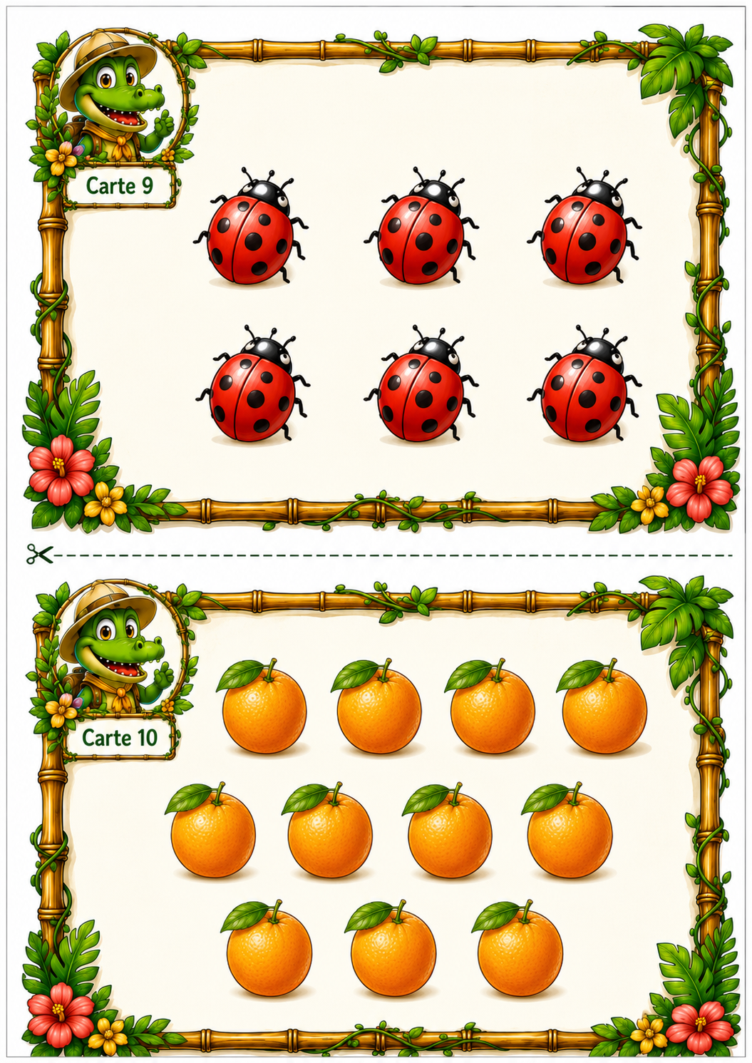Jeu de dénombrement - P1 / CP - Bac de Classe – Image 3