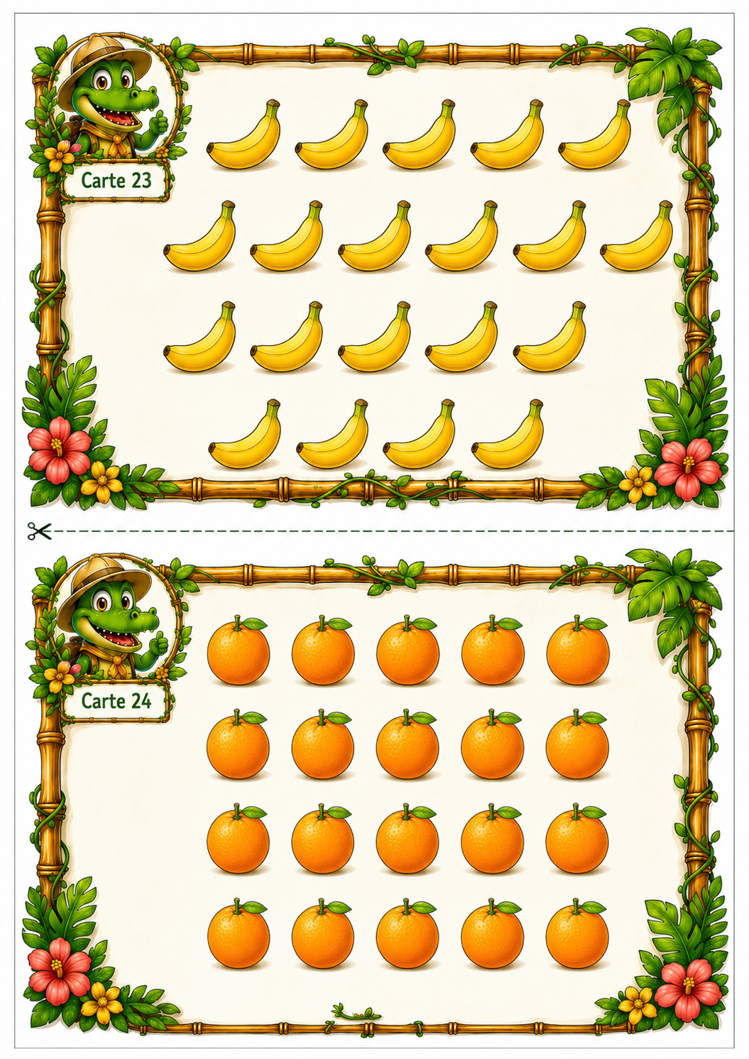 Jeu de dénombrement - P1 / CP - Bac de Classe – Image 9