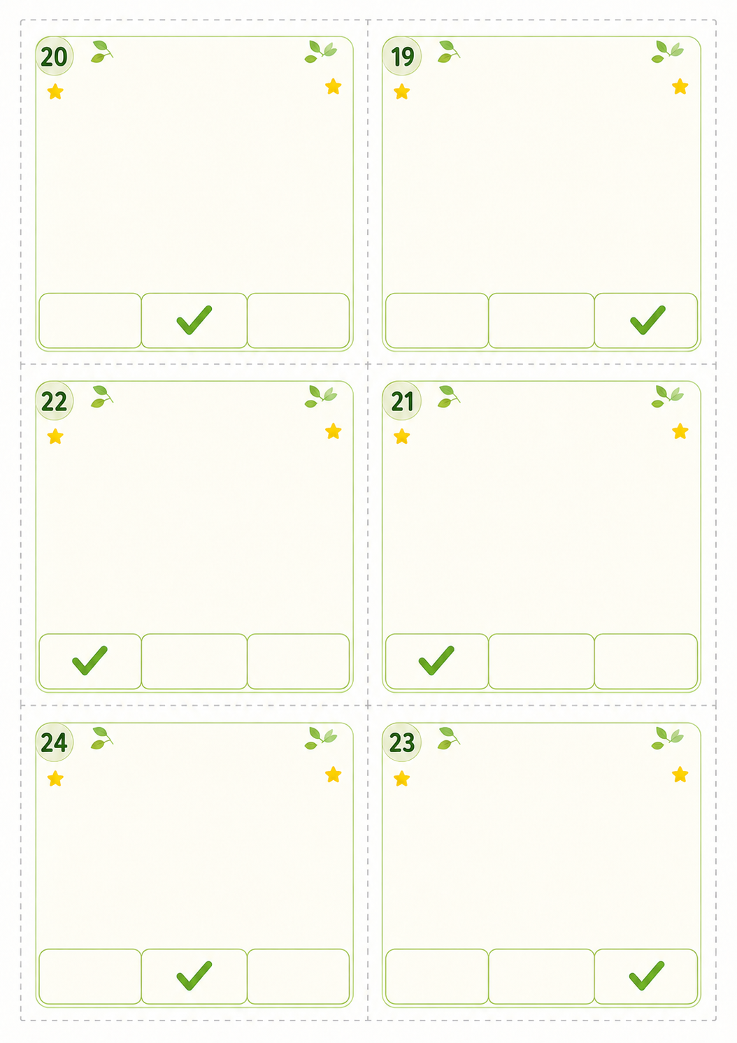 Jeu sur les déterminants : le, la, les, un, une, des – P2 / CE1 – Image 7