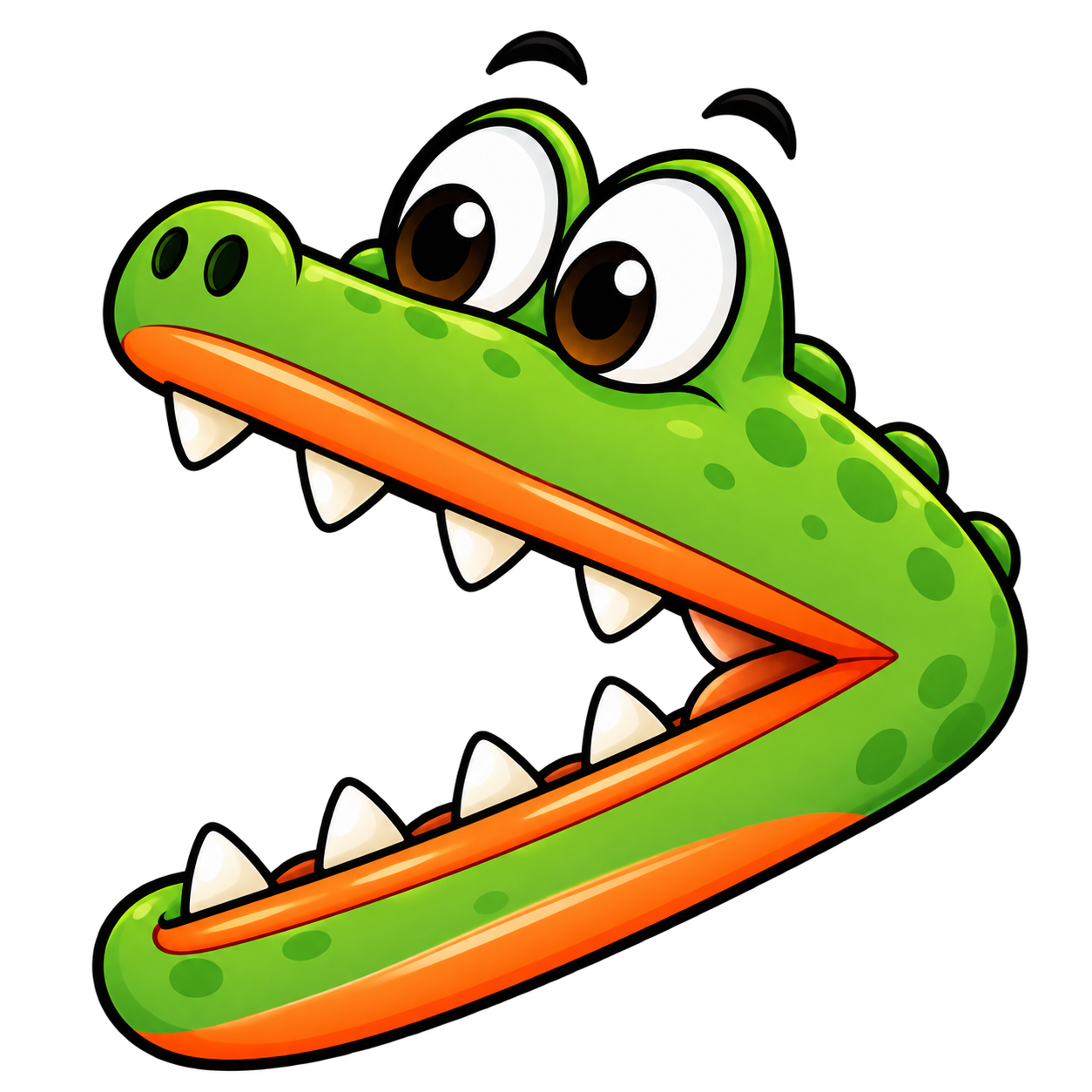 Comparaison des nombres avec une bouche de croco représentant le signe plus grand que > pour les élèves de P1 / CP.