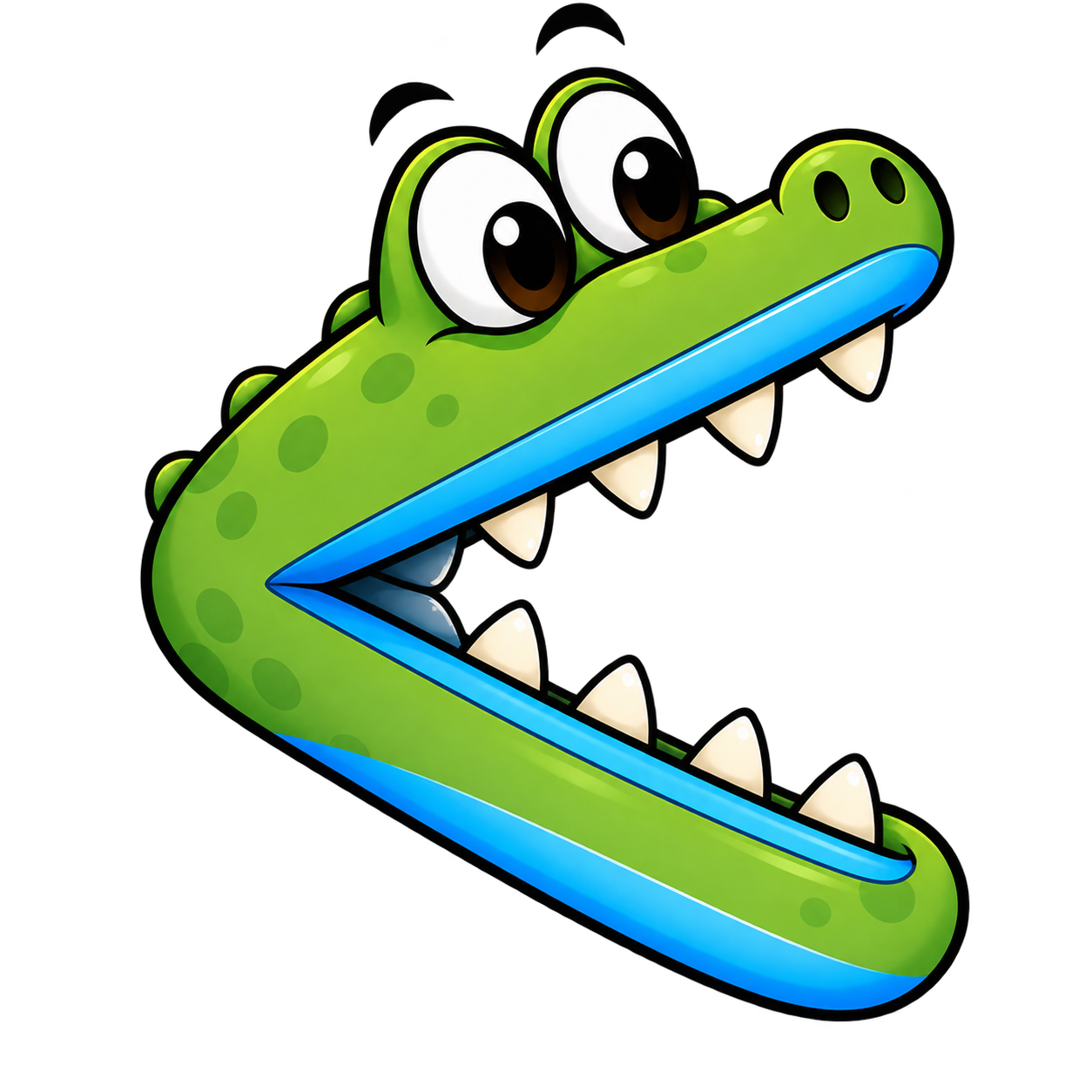 Comparaison des nombres avec une bouche de croco représentant le signe plus petit que < pour les élèves de P1 / CP.